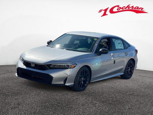 Solar Silver Metallic 2026 Honda Civic Sport