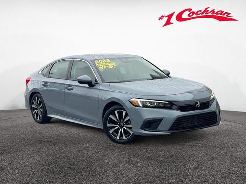 Sonic Gray Pearl 2023 Honda Civic EX