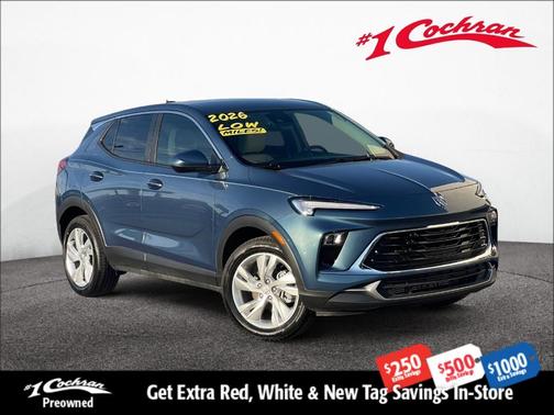 Ocean Blue Metallic 2026 Buick Encore GX Preferred