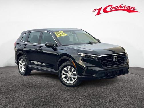 Crystal Black Pearl 2024 Honda CR-V LX