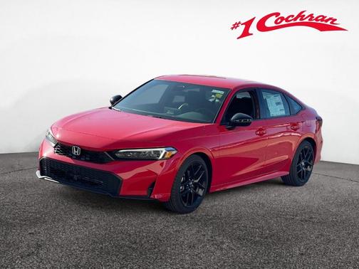 Rallye Red 2026 Honda Civic Sport