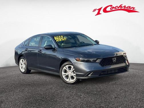 Gray 2025 Honda Accord LX