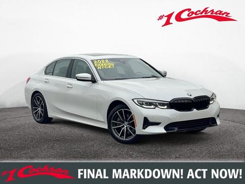 Mineral White Metallic 2022 BMW 330 i xDrive