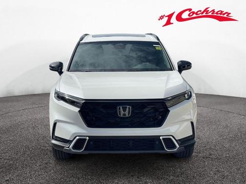 Platinum White Pearl 2026 Honda CR-V Hybrid Sport Touring