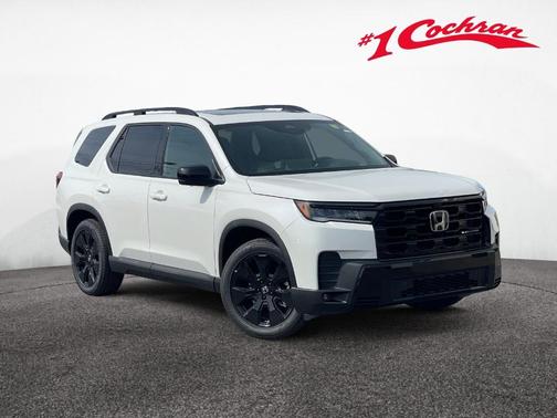 Platinum White Pearl 2026 Honda Pilot Black Edition