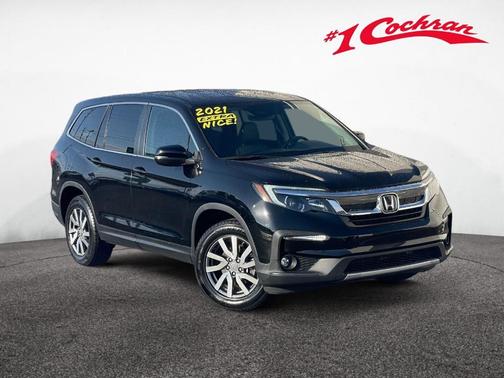 Crystal Black Pearl 2021 Honda Pilot EX-L