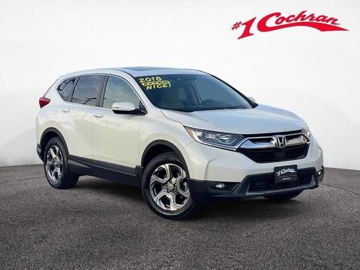 White Diamond Pearl 2018 Honda CR-V EX