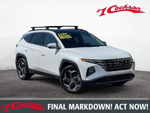 White Pearl 2024 Hyundai TUCSON Hybrid Limited