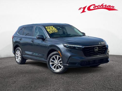 Meteorite Gray Metallic 2024 Honda CR-V EX-L