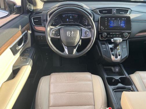 White Diamond Pearl 2018 Honda CR-V EX-L