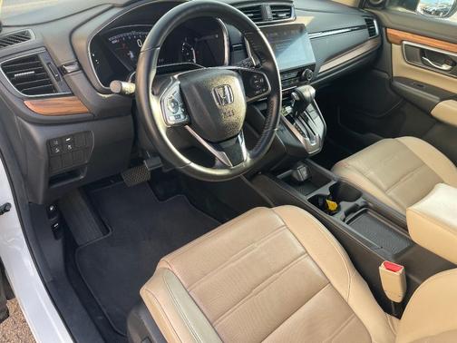 White Diamond Pearl 2018 Honda CR-V EX-L