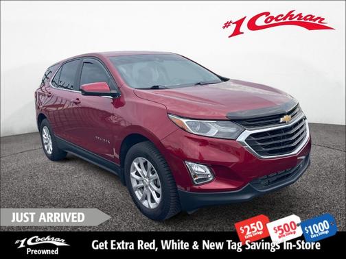 Cajun Red Tintcoat 2021 Chevrolet Equinox 1LT