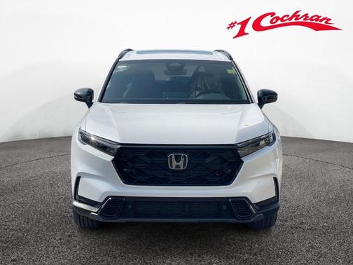 Platinum White Pearl 2026 Honda CR-V Hybrid Sport-L
