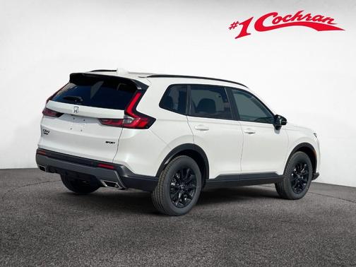 Platinum White Pearl 2026 Honda CR-V Hybrid Sport-L