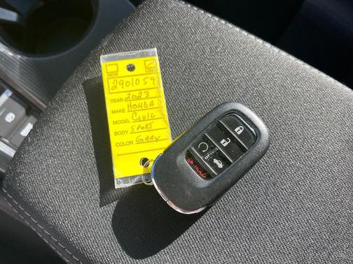 Meteorite Gray Metallic 2023 Honda Civic Sport