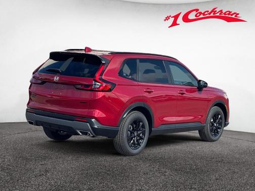 Radiant Red Metallic 2026 Honda CR-V Hybrid Sport