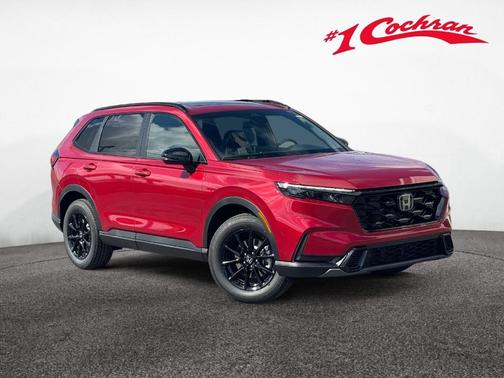Radiant Red Metallic 2026 Honda CR-V Hybrid Sport