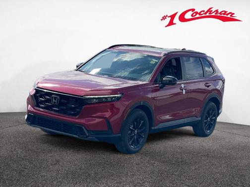 Radiant Red Metallic 2026 Honda CR-V Hybrid Sport