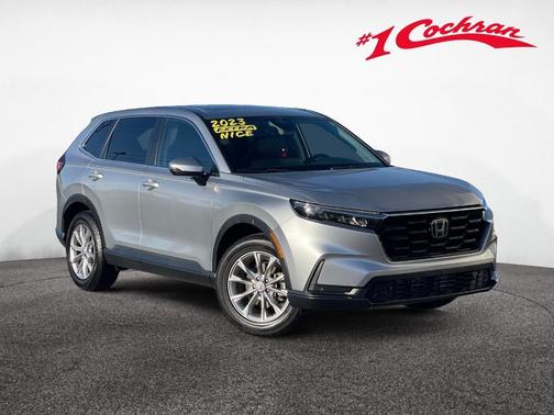 Lunar Silver Metallic 2023 Honda CR-V EX-L