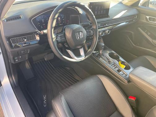 Platinum White Pearl 2024 Honda Civic Touring