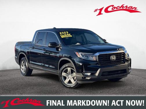 Crystal Black Pearl 2023 Honda Ridgeline RTL