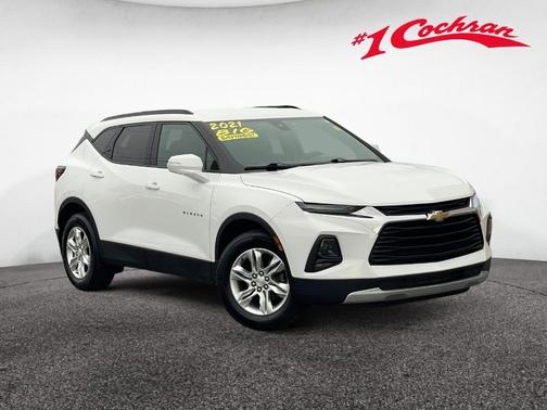 Summit White 2021 Chevrolet Blazer 2LT