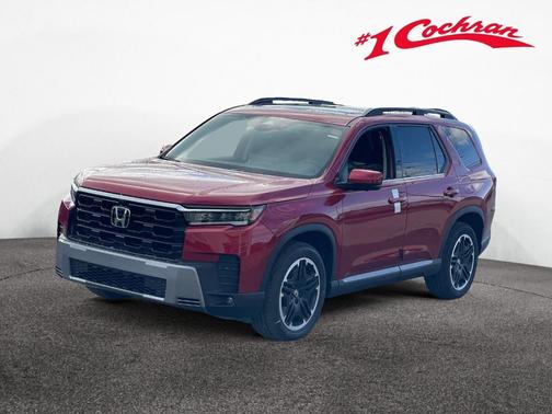 Radiant Red Metallic II 2026 Honda Pilot Touring S