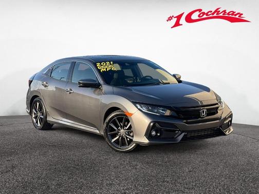 Polished Metal Metallic 2021 Honda Civic EX