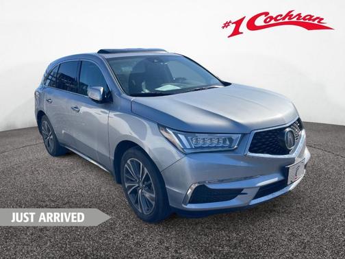 Lunar Silver Metallic 2019 Acura MDX 3.5L w/Technology Package