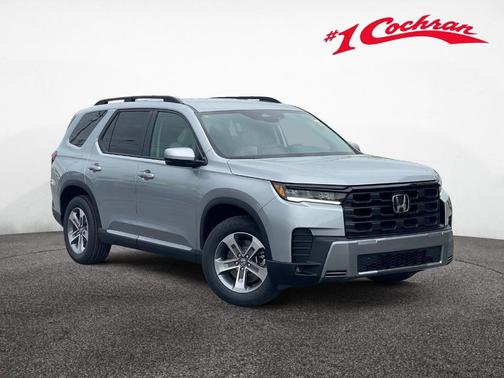 Solar Silver Metallic 2026 Honda Pilot EX-L