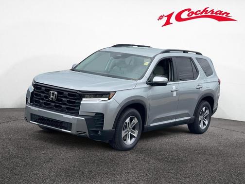 Solar Silver Metallic 2026 Honda Pilot EX-L