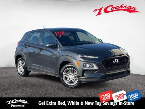 Thunder Gray 2020 Hyundai KONA SE