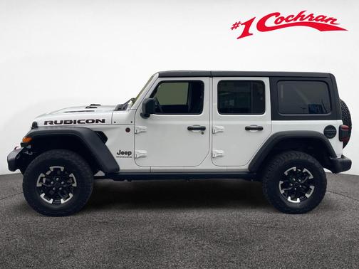 Bright White Clearcoat 2025 Jeep Wrangler Rubicon