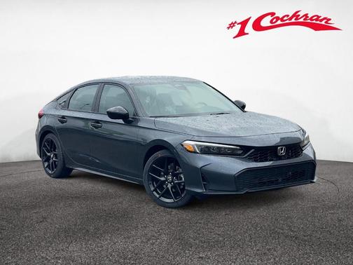 Meteorite Gray Metallic 2026 Honda Civic Sport