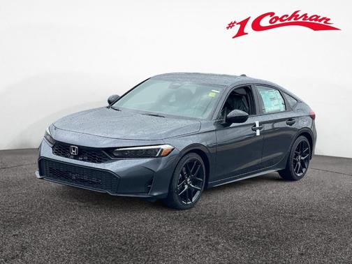 Meteorite Gray Metallic 2026 Honda Civic Sport