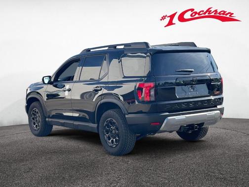 Crystal Black Pearl 2026 Honda Passport TrailSport Elite Blackout