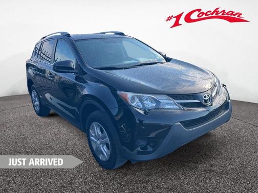 Black 2015 Toyota RAV4 LE