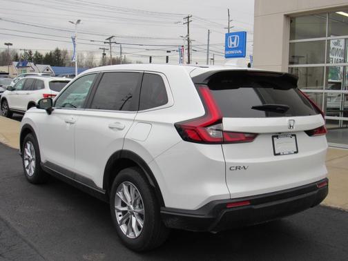Platinum White Pearl 2024 Honda CR-V EX