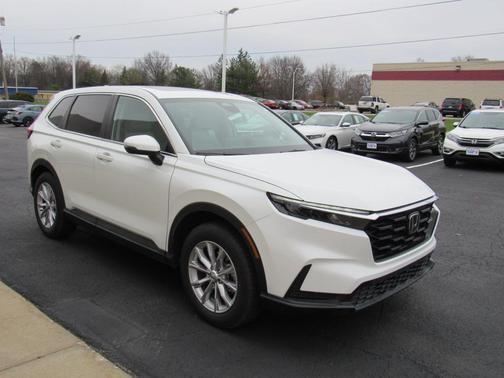 Platinum White Pearl 2024 Honda CR-V EX