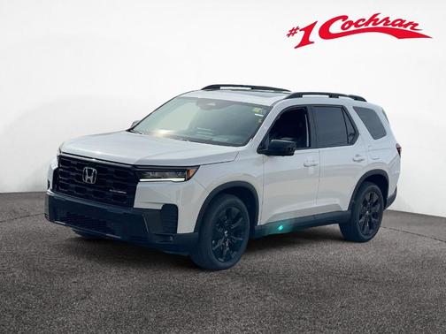 Platinum White Pearl 2026 Honda Pilot Black Edition