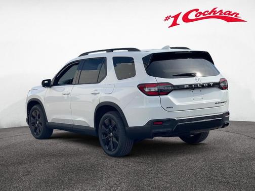 Platinum White Pearl 2026 Honda Pilot Black Edition