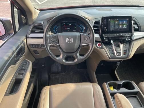 Radiant Red Metallic II 2024 Honda Odyssey EX-L
