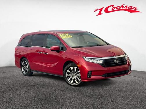 Radiant Red Metallic II 2024 Honda Odyssey EX-L