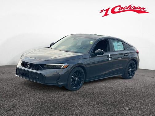 Meteorite Gray Metallic 2026 Honda Civic Sport