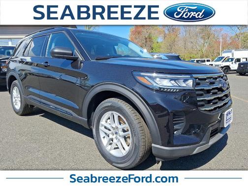 Agate Black Metallic 2026 Ford Explorer Active