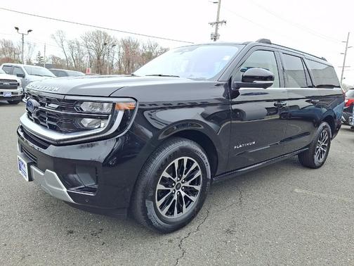 Agate Black Metallic 2025 Ford Expedition Max Platinum