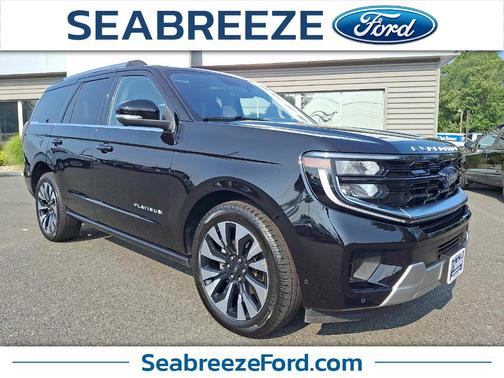 Agate Black Metallic 2025 Ford Expedition Platinum