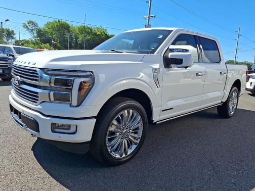 Star White 2024 Ford F-150 Platinum