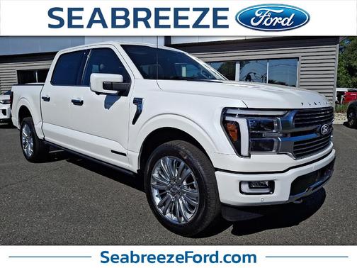 Star White 2024 Ford F-150 Platinum
