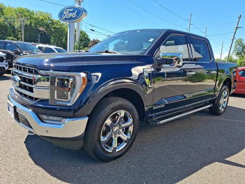 Antimatter Blue Metallic 2023 Ford F-150 Lariat